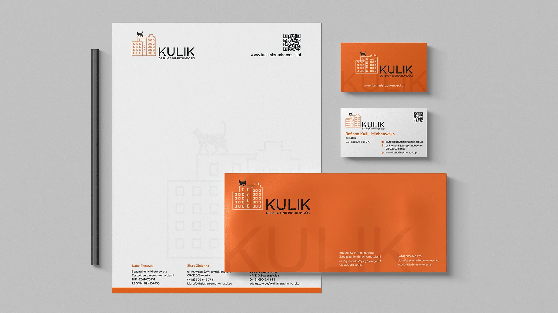 Wydruki materiałów reklamowych